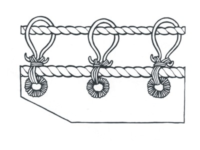Фрагмент из книги Петерссона, на котором показаны металлические раксы Фрагмент из книги Петерссона, на котором показаны металлические раксы